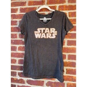 Star Wars‎ glitter tee number 77 on back size large
